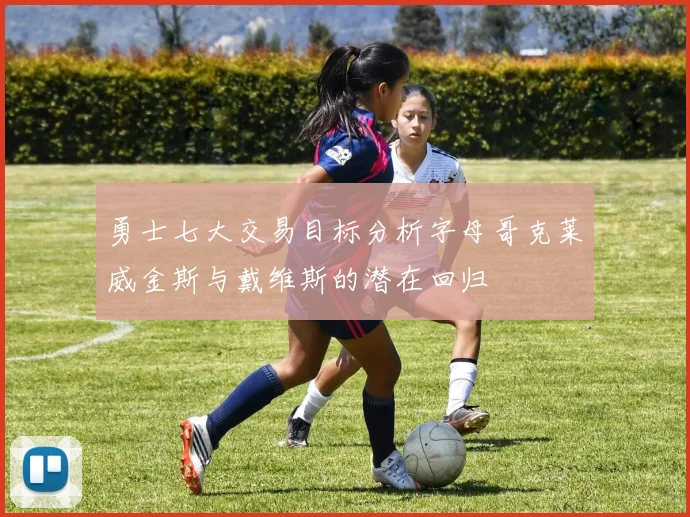 勇士七大交易目标分析字母哥克莱威金斯与戴维斯的潜在回归